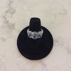 * Brand New* Blue Topaz Ring - Size 7